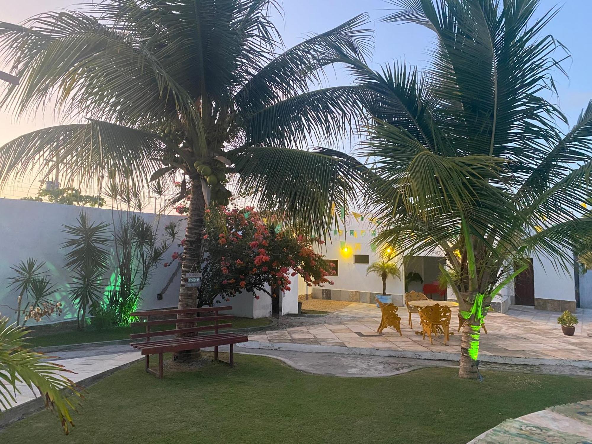 Por Do Sol Pousada Praia São Luís Exterior foto